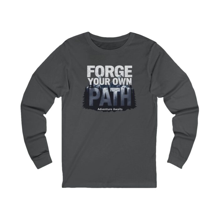 Forge Your Own Path Unisex Jersey Long Sleeve Tee - Image 7
