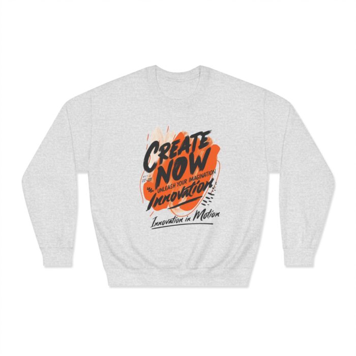 Create now Unisex DryBlend® Crewneck Sweatshirt - Image 5