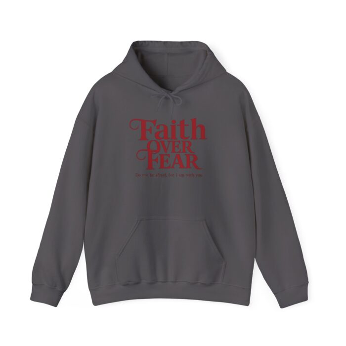 Faith over fear Unisex Heavy Blend™ Hooded Sweatshirt - Image 37