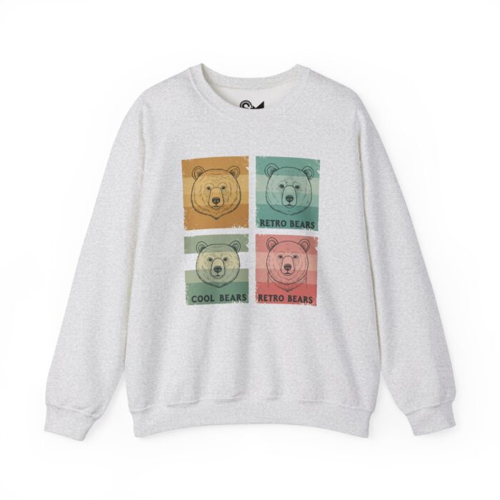 Crewneck Sweatshirt - Retro bears - Image 5