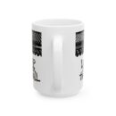 Inspirational Ceramic Mug - Lead Over the Wall - Motivational Coffee Cup