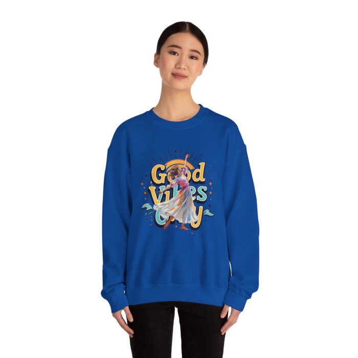 Good vibes only Unisex Heavy Blend™ Crewneck Sweatshirt - Image 44