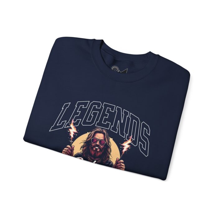 Legends Never Grow Old Unisex Heavy Blend™ Crewneck Sweatshirt - Image 7
