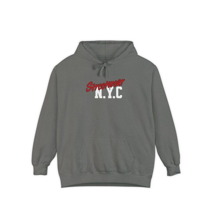 New York Streetwear Unisex Garment-Dyed Hoodie - Image 9