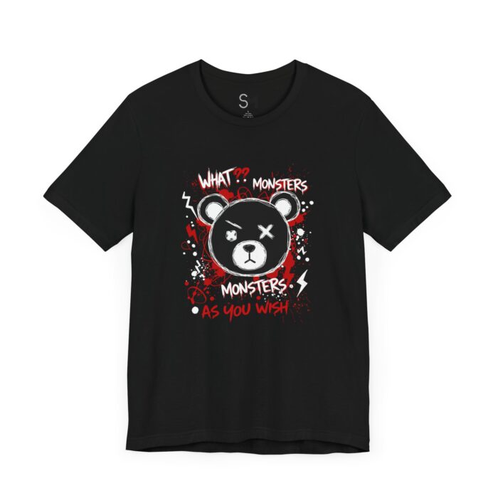 What monsters Unisex Jersey Short Sleeve Tee - Image 3