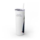 GRACE HERITAGE Skinny Tumbler with Straw, 20oz