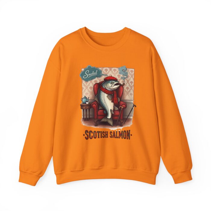 Scottish Salmon Unisex Heavy Blend™ Crewneck Sweatshirt - Image 21