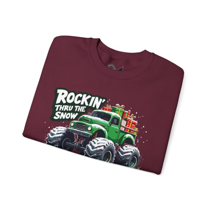 ROCKIN' THRU THE SNOW Unisex Heavy Blend™ Crewneck Sweatshirt - Image 11