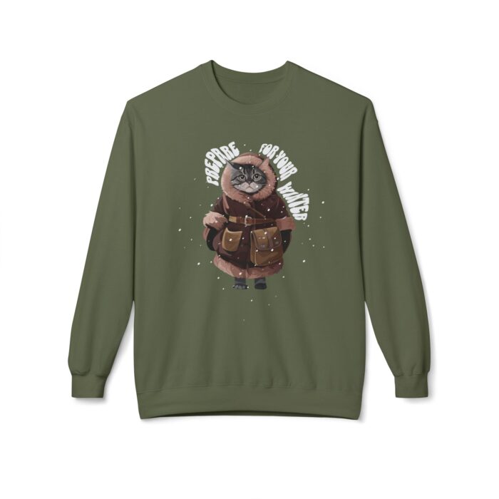 Prepare for your winter Unisex Midweight Softstyle Fleece Crewneck Sweatshirt - Image 13