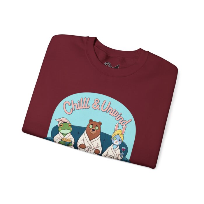 Chill & Unwind Unisex Heavy Blend™ Crewneck Sweatshirt - Image 43