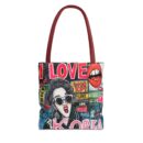 I love Korea Tote Bag (AOP)