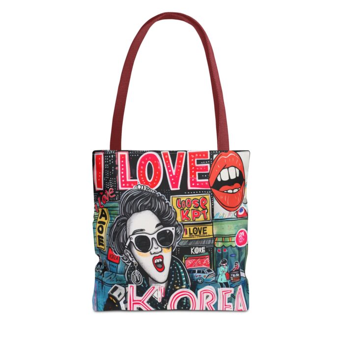 I love Korea Tote Bag (AOP) - Image 13