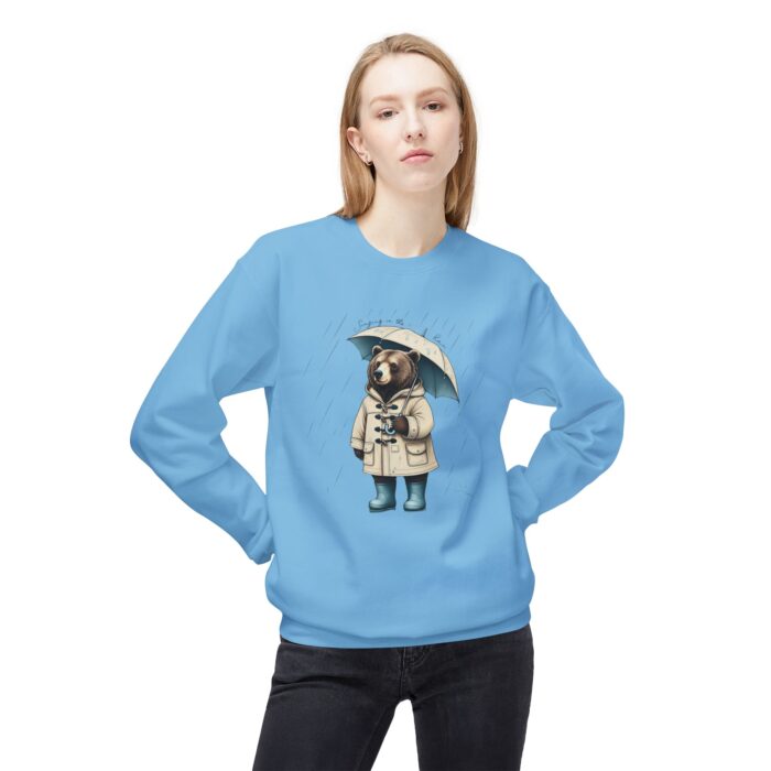 Singing in the rain Unisex Midweight Softstyle Fleece Crewneck Sweatshirt - Image 23