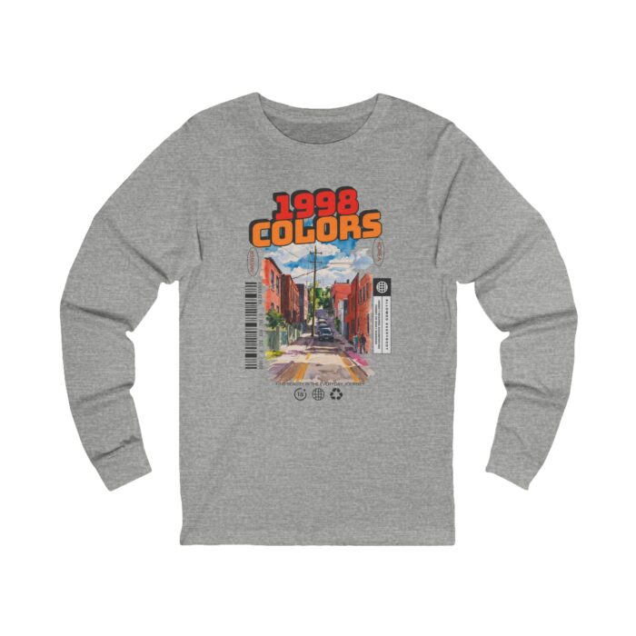 1998 Colors Unisex Jersey Long Sleeve Tee - Image 7