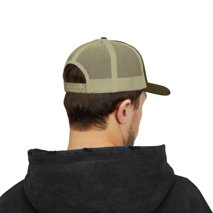I'm a badass Vibrant Korean Script Snapback Trucker Cap – Trendy Hat for Casual Outings - Image 16