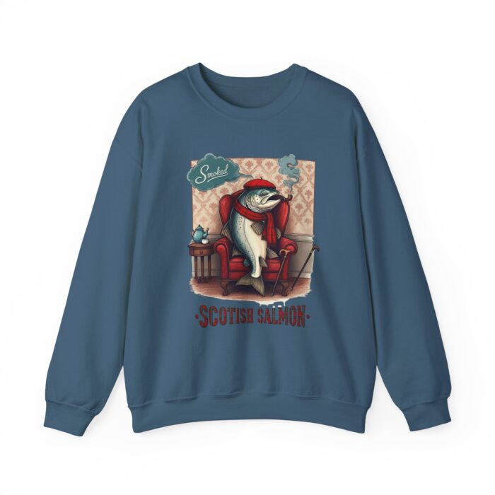 Scottish Salmon Unisex Heavy Blend™ Crewneck Sweatshirt - Image 37