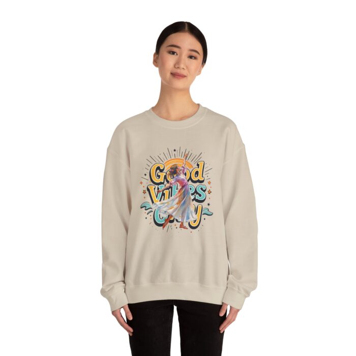 Good vibes only Unisex Heavy Blend™ Crewneck Sweatshirt - Image 12