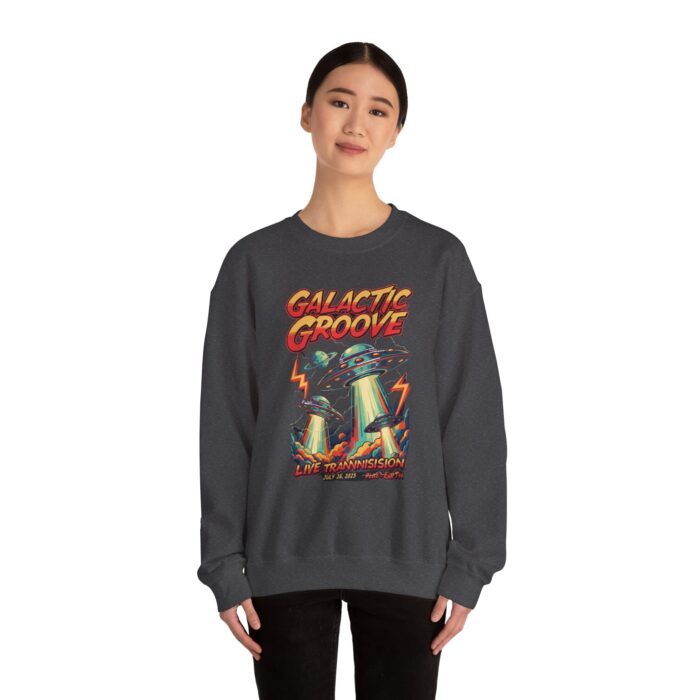 Galactic grooveUnisex Heavy Blend™ Crewneck Sweatshirt - Image 16