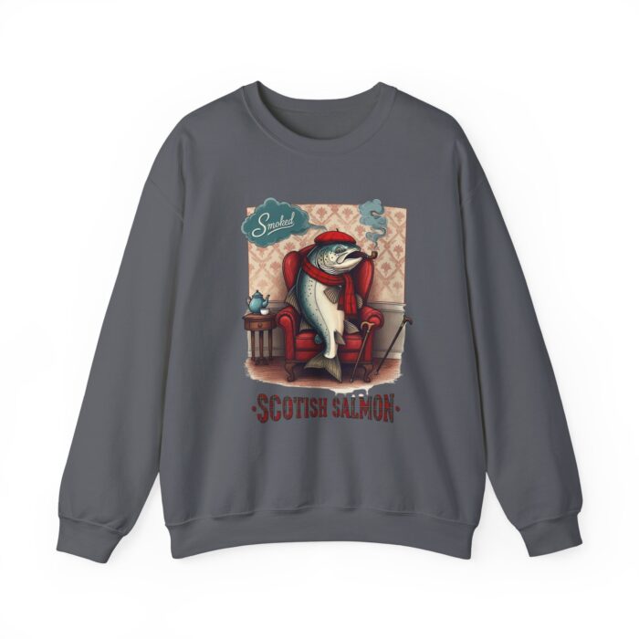 Scottish Salmon Unisex Heavy Blend™ Crewneck Sweatshirt - Image 41