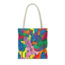 The hillside village in Korea Tote Bag (AOP)