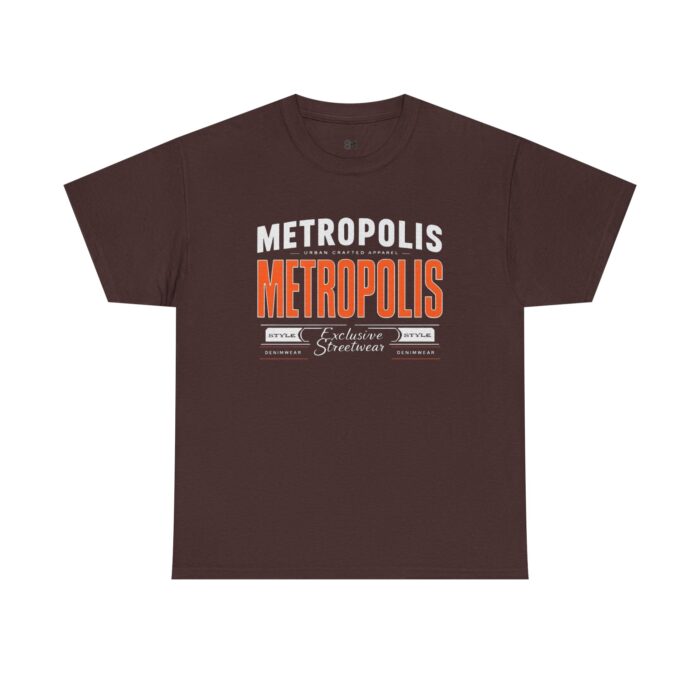 "meta_description": "Upgrade your wardrobe with the Metropolis Unisex Heavy Cotton Tee, the perfect cotton tee for everyday style.",