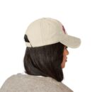 Korea Gangwondo Distressed Dad Hat with Embroidery