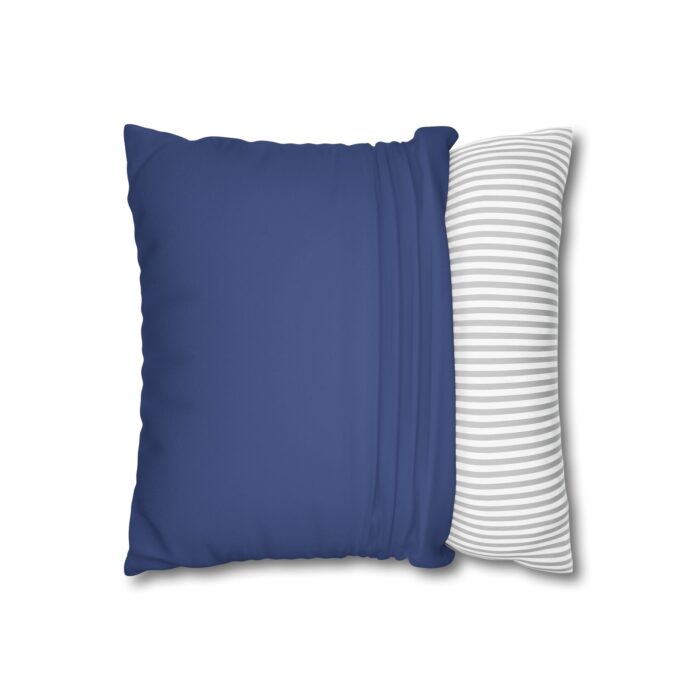 Is it still winter? Faux Suede Square Pillowcase - Image 4