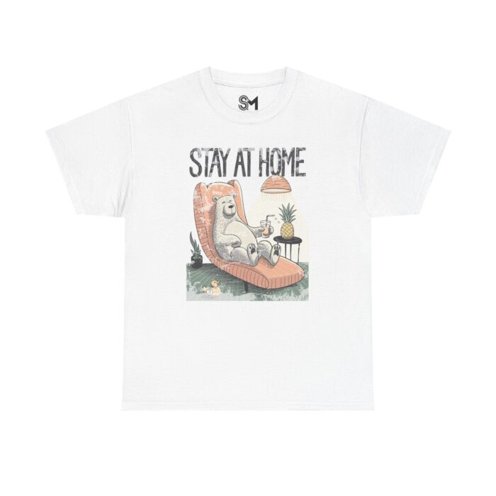 Stay at home Unisex Heavy Cotton Tee