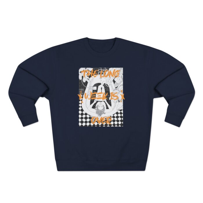 The Long week is over Unisex Crewneck Sweatshirt - Image 17