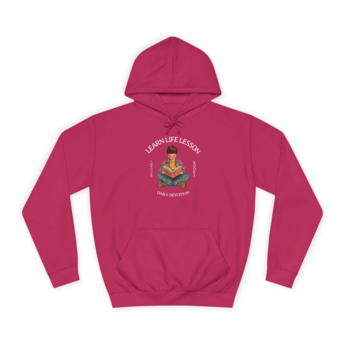 Through books Unisex College Hoodie - Image 33
