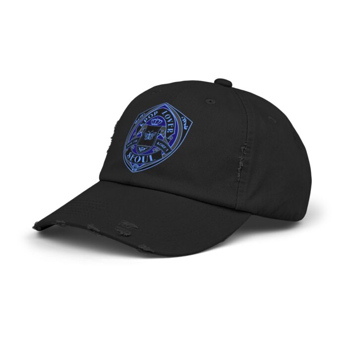 K-POP LOVER Unisex Distressed Cap - Image 2
