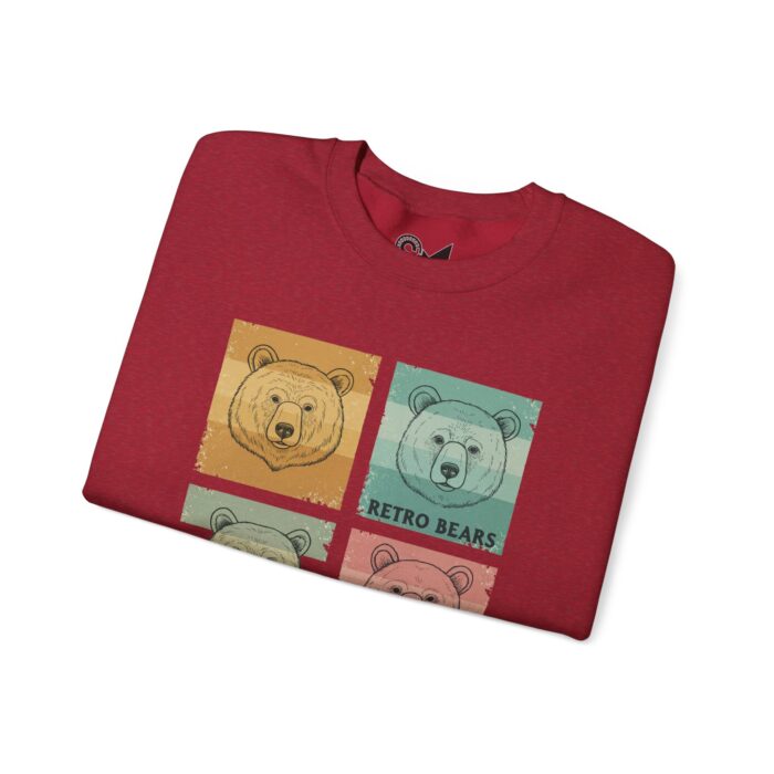 Crewneck Sweatshirt - Retro bears - Image 35