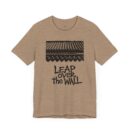 Inspiring 'Leap Over the Wall' Unisex Jersey Tee