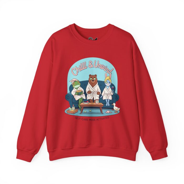 Chill & Unwind Unisex Heavy Blend™ Crewneck Sweatshirt - Image 37