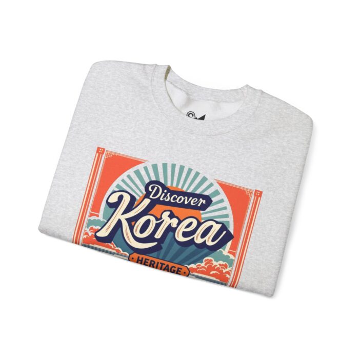 Discover Korea heritage Unisex Heavy Blend™ Crewneck Sweatshirt - Image 3