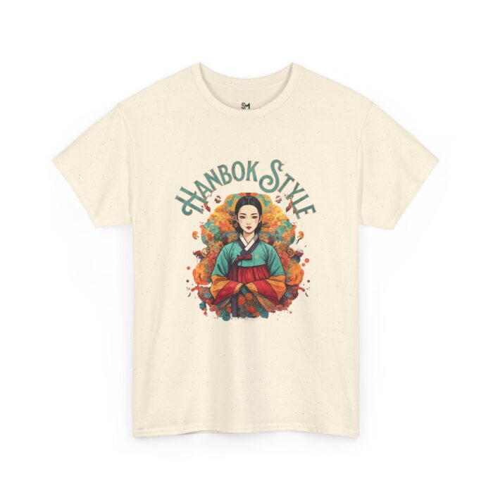 Hanbok Style Unisex Heavy Cotton Tee - Image 15