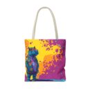 Stylish Hippo Tote Bag (AOP)