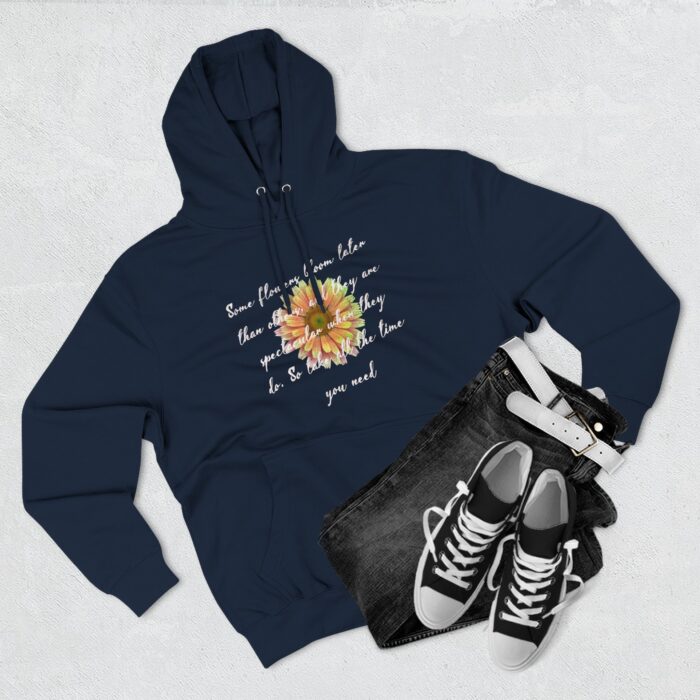 Your bloom will be spectacular Three-Panel Fleece Hoodie - Image 11