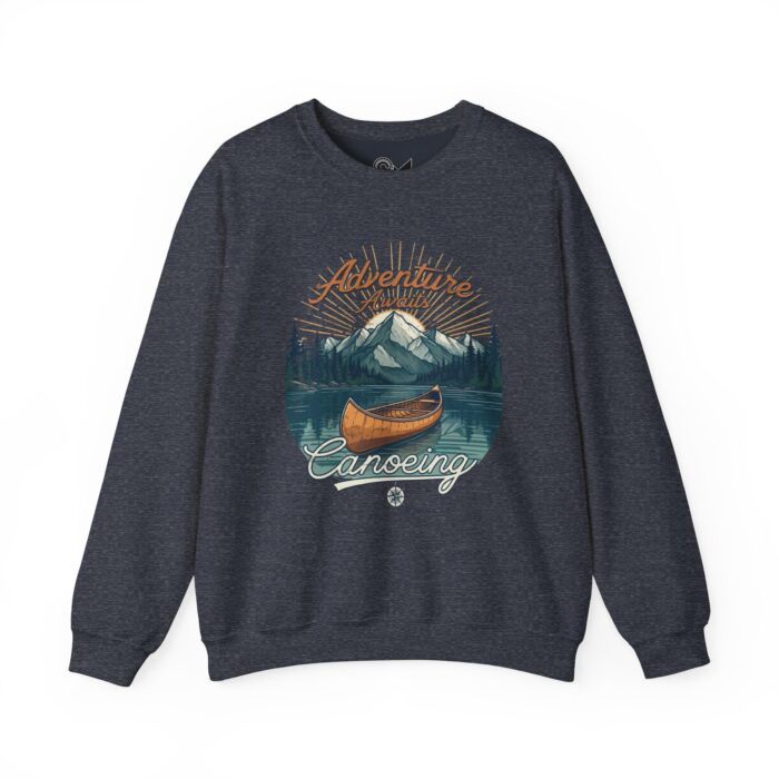Canoeing Unisex Heavy Blend™ Crewneck Sweatshirt - Image 21
