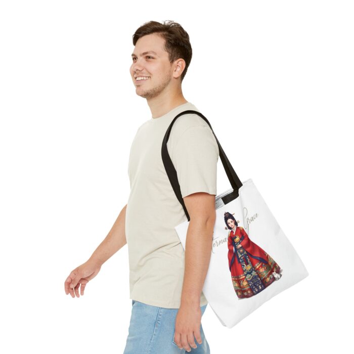 Eternal grace Tote Bag (AOP) - Image 7