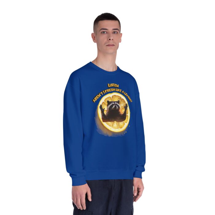 Lemonish racoon Unisex NuBlend® Crewneck Sweatshirt - Image 27