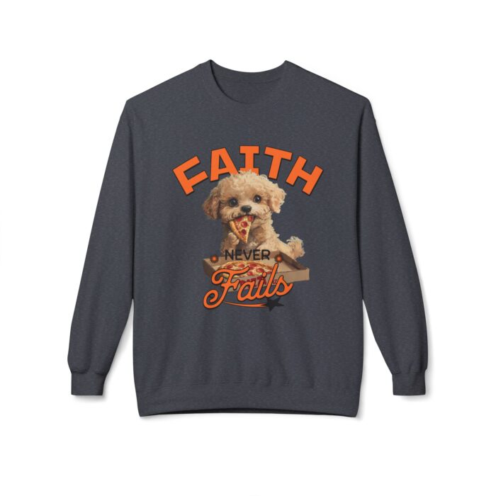 Faith never fails Unisex Midweight Softstyle Fleece Crewneck Sweatshirt - Image 25