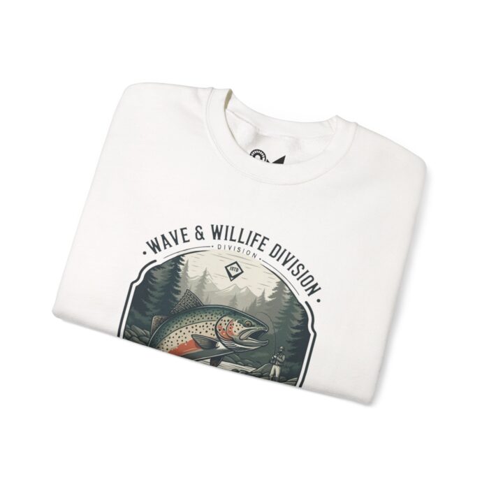 Discovered in the west Unisex Heavy Blend™ Crewneck Sweatshirt - Image 3