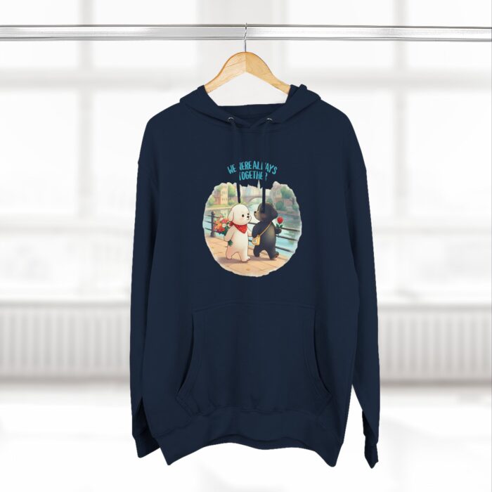 Always together Three-Panel Fleece Hoodie - Image 20