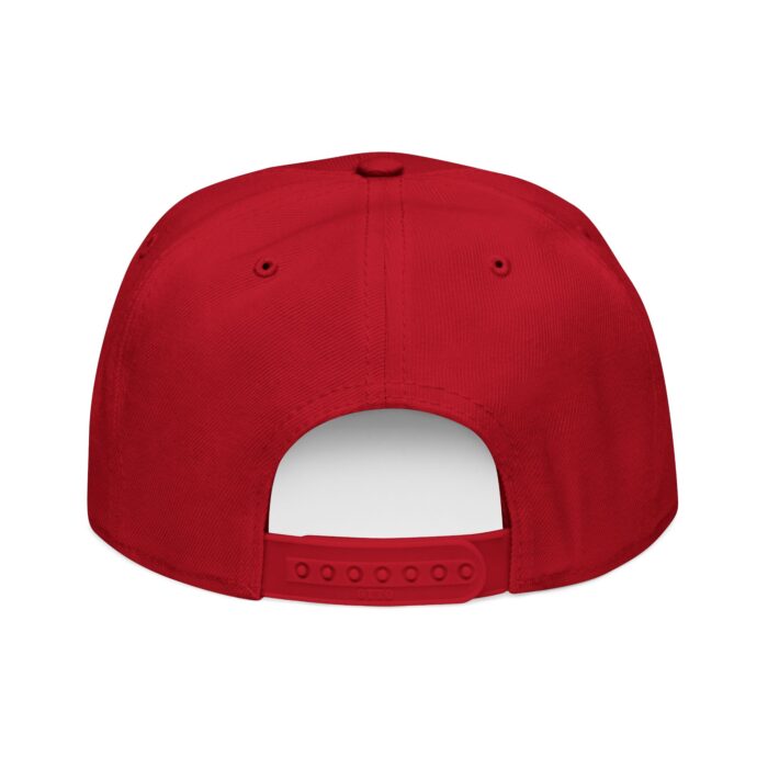 The Pure Lamb Embroidered Snapback Cap - Korean Phrase Design - Image 12