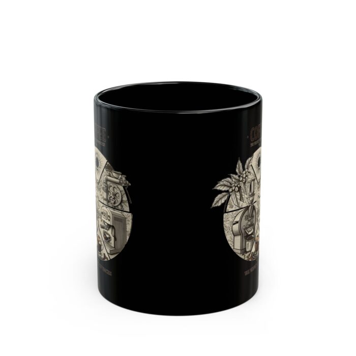 Perfect coffee process Black Mug (11oz, 15oz) - Image 2