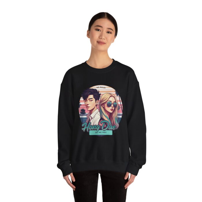 HongDae Freedom Unisex Heavy Blend™ Crewneck Sweatshirt - Image 12