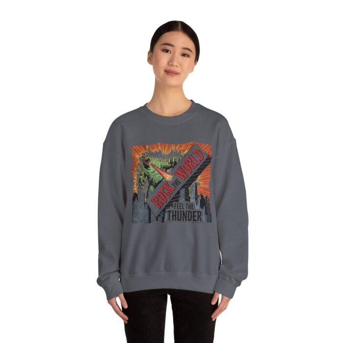 Rock the world Unisex Heavy Blend™ Crewneck Sweatshirt - Image 12