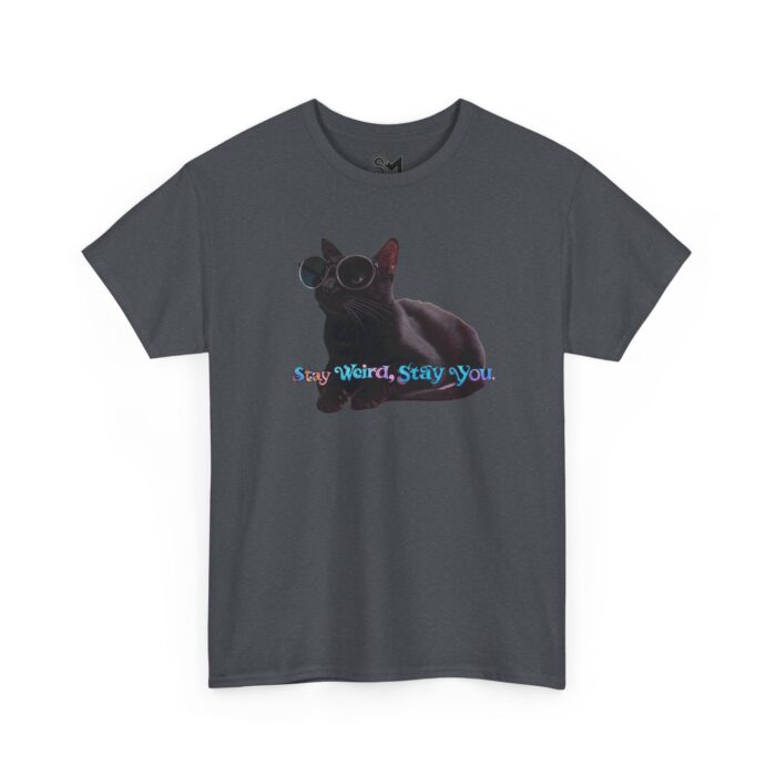 Stay weird, stay you Unisex Heavy Cotton Tee - Image 23
