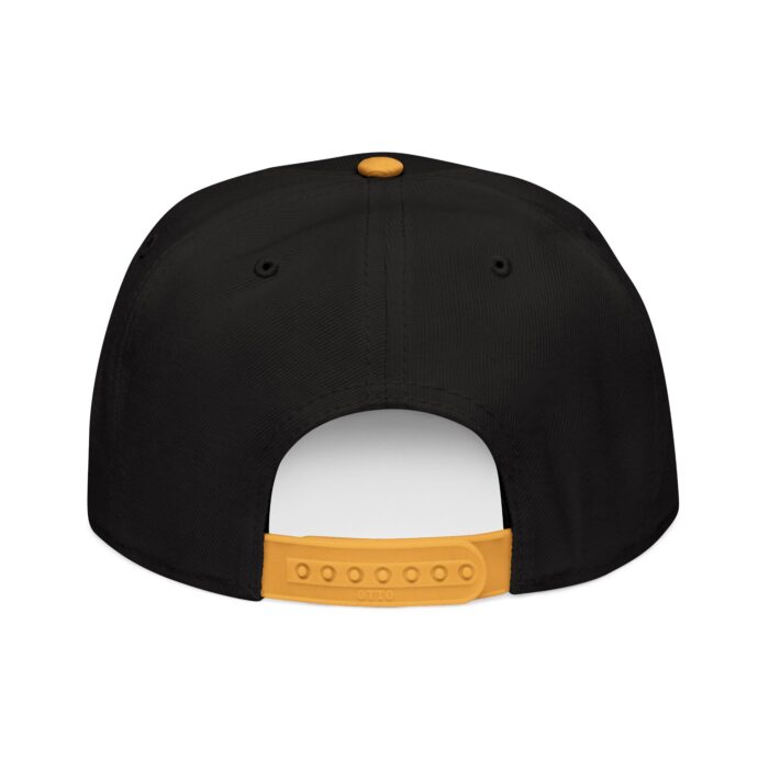 The Pure Lamb Embroidered Snapback Cap - Korean Phrase Design - Image 6